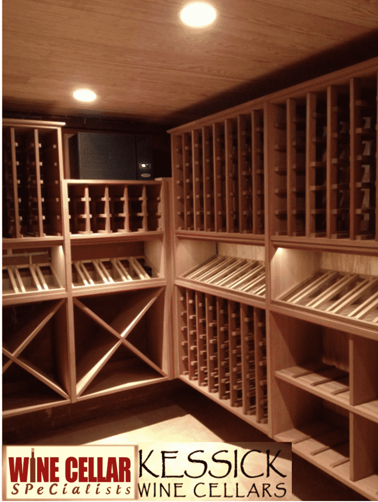 Contemporary Wooden Wine Cellar Racks from Kessick | Wine Cellar ...