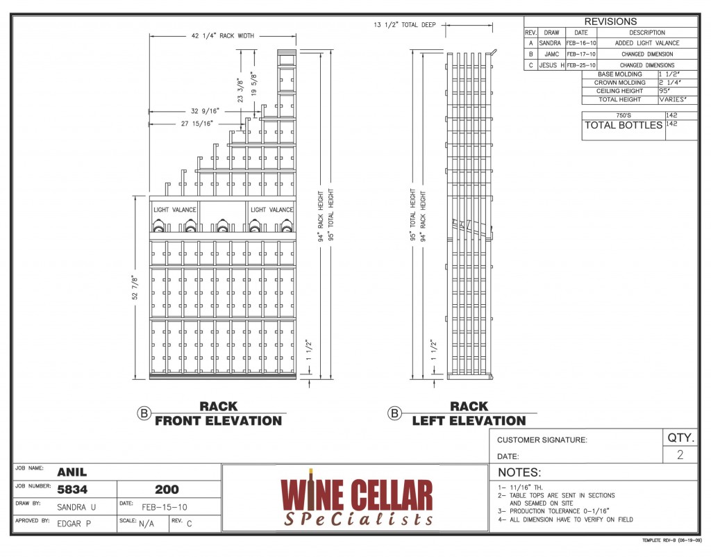 Newly Installed Custom Wine Cellar Chicago Illinois| Naperville