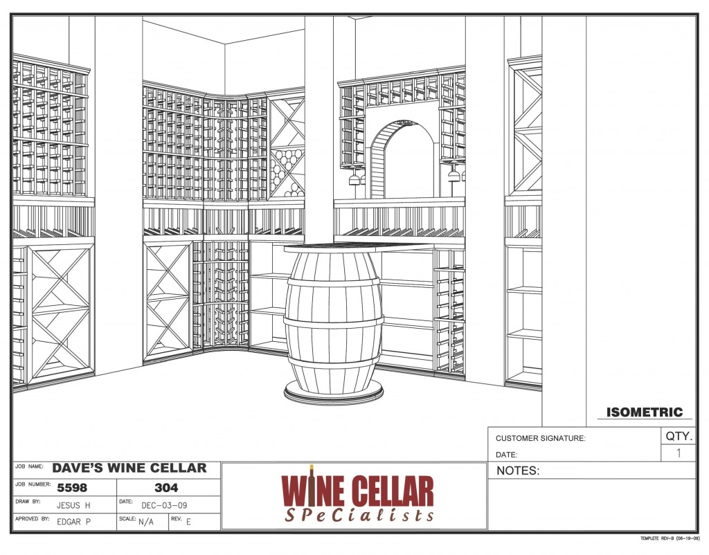 New Custom Wine Cellars Chicago Illinois | Palos Heights