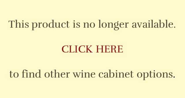 Discontinued Wine Cabinets