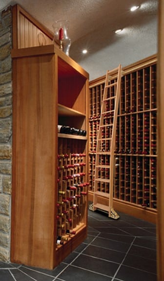 Need a quote for a ladder for your wine cellar? Call +1 (866) 646-7089 or click here and complete a quote request form Our wine cellar ladders are ideal for home use where the racking extends all the way to a high ceiling or for commercial wine storage and display applications