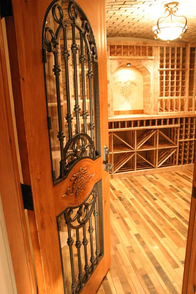 Know the importance of using insulated glass in wine cellar doors. Wine Cellar Door and Flooring Must Be Insulated