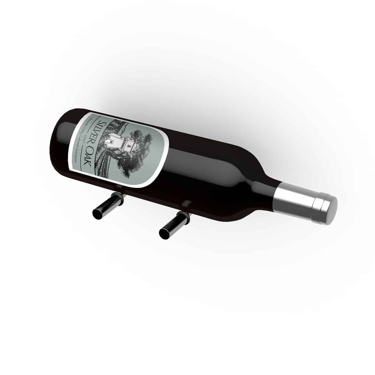 Ultra PEG HZ Series contemporary metal wine racks