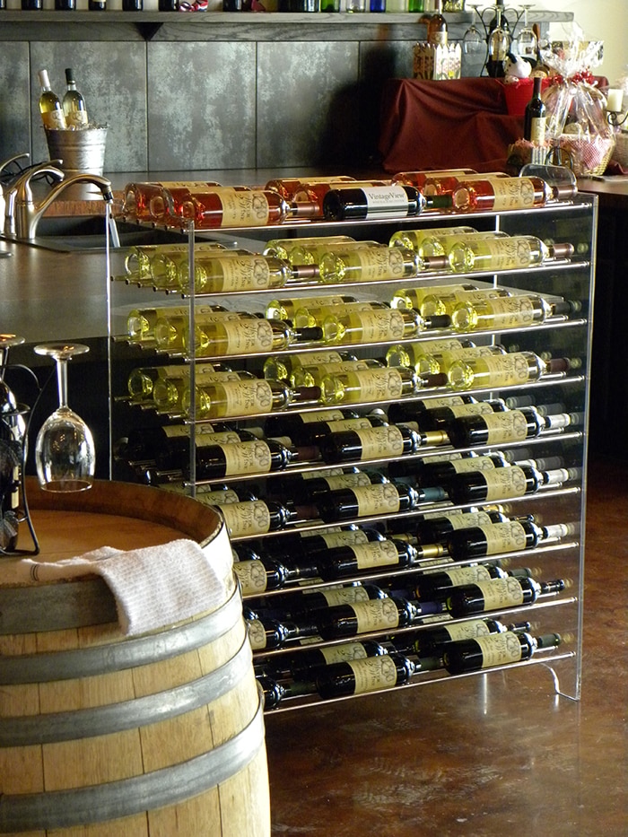 VintageView Evolution Series Metal Wine Racks