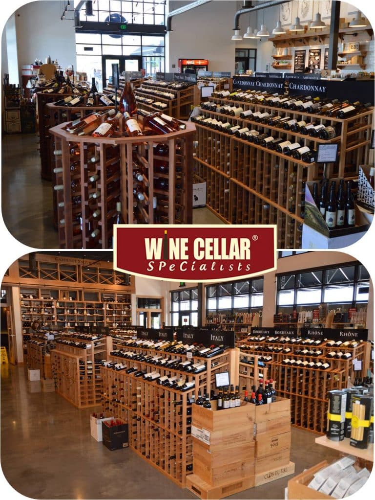 Wine Store Wine Displays