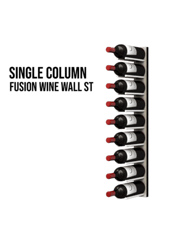 single column wine rack