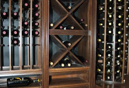Custom Wine Cellars Seattle Reynolds Diamon Bin