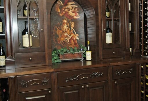 Custon Wine Cellars Seattle Mural Arch