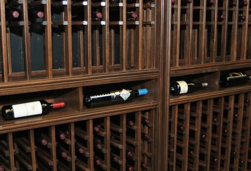 Custon Wine Cellars Washington Reynolds Horizontal Display