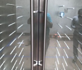 Modern Custom Wine Cellar Stainless Steel Door Handle
