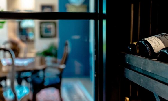 Stunning Modern Wine Cellar- North Dallas- Wine Cellar Specialists